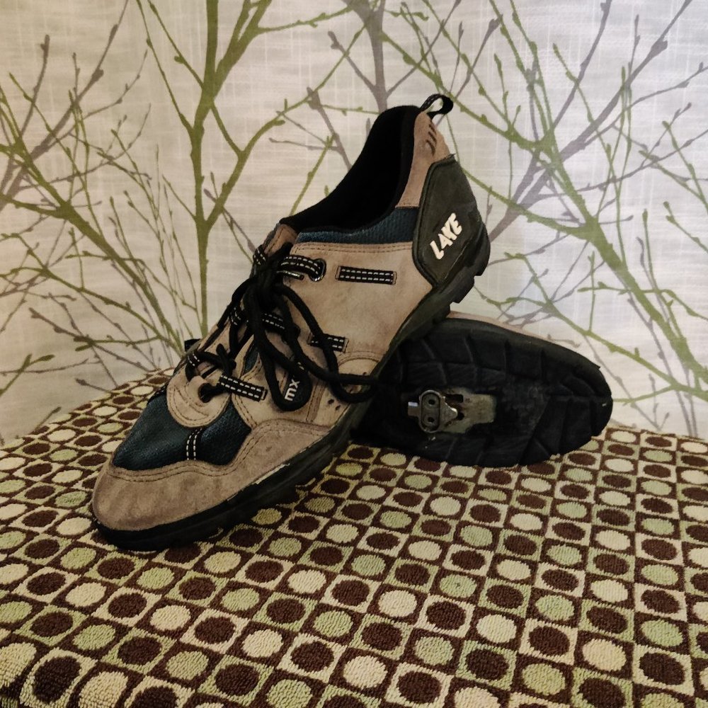 Lake Mountain Bike Shoes - Size 12 w/SPD cleats